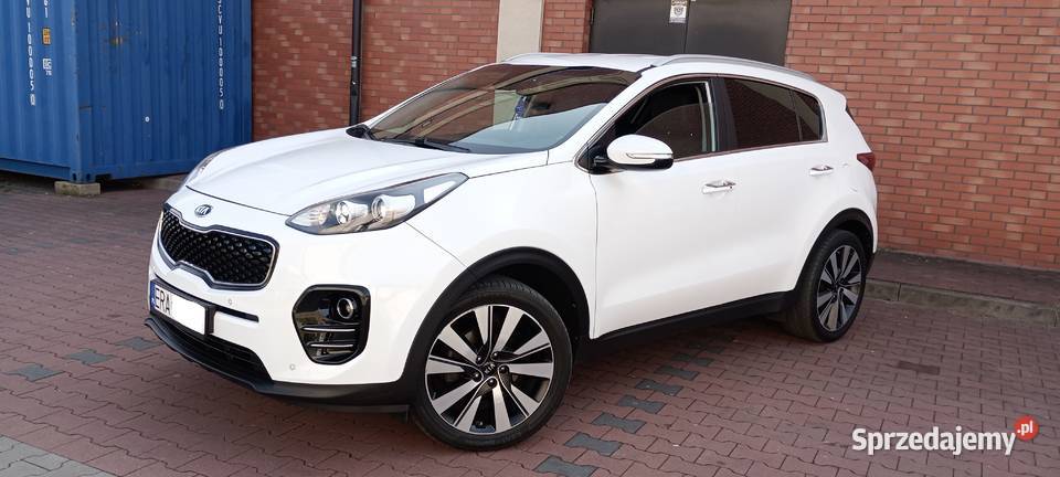 Kia Sportage 17 CRDi 2017 Biała Perła ŚLICZNA VAT marża Sportage łódzkie Radomsko