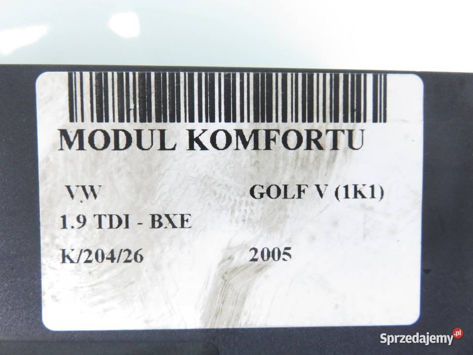 BORDNETZ VW GOLF V 1K1 1K0937049K osobowe
