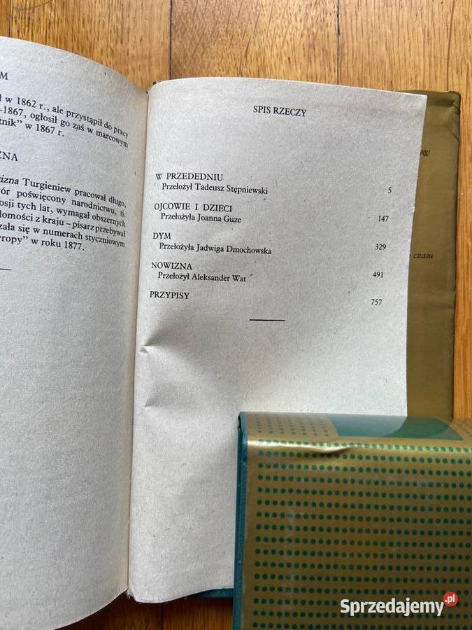 Iwan Turgieniew Dzieła wybrane Tom IIII śląskie Katowice