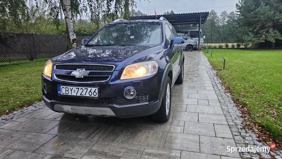 Captiva 4x4 7 osób Polski salon BEZWYPADKOWA Rok produkcji 2008