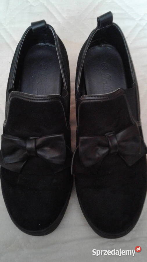 Buty Botki na Koturnie rozmiar 38 Moda i Styl podlaskie