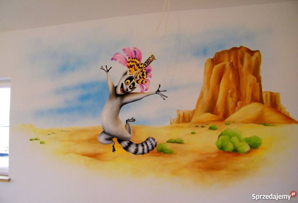 Artystyczne malowanie ścian Stylizacja i projektowanie wnętrz małopolskie Kraków