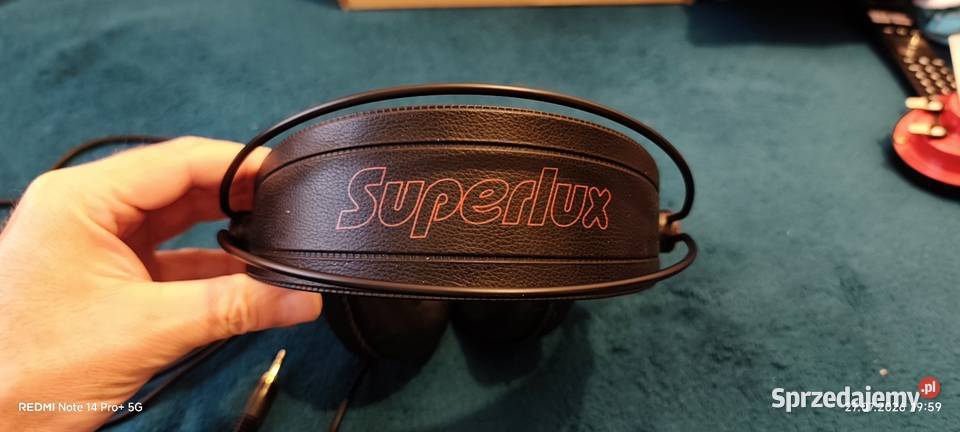 Słuchawki półotwarte Superlux50mm Warszawa sprzedam