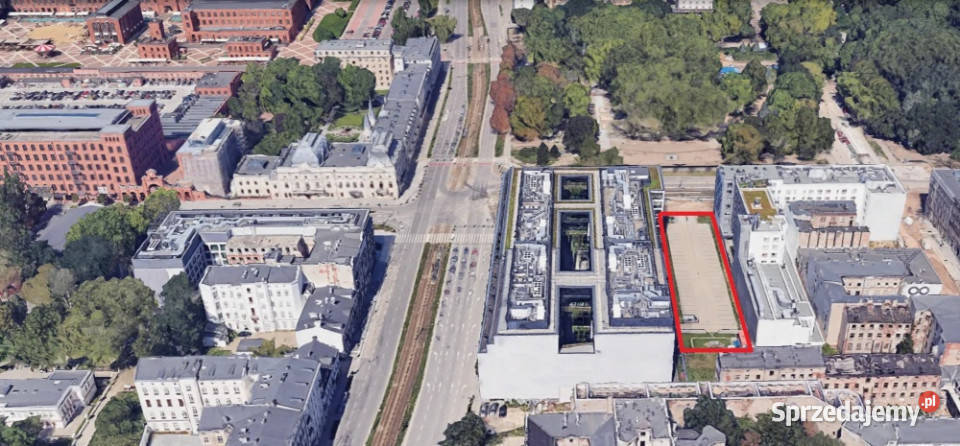 Prestiżowa działka inwestycyjna obok Manufaktury Sprzedaż Łódź
