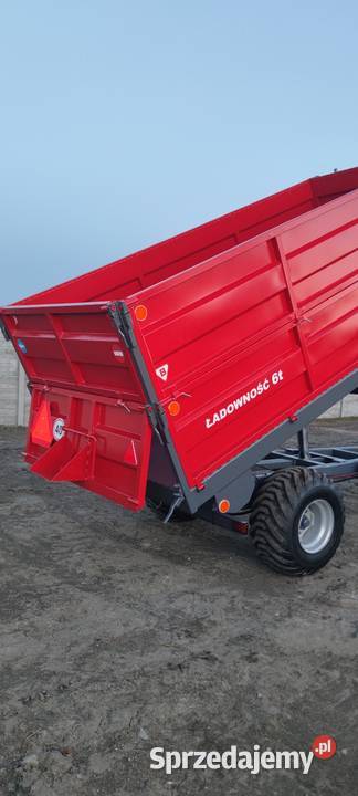Przyczepa rolnicza wywrotka 6 t Brzezinki Stare