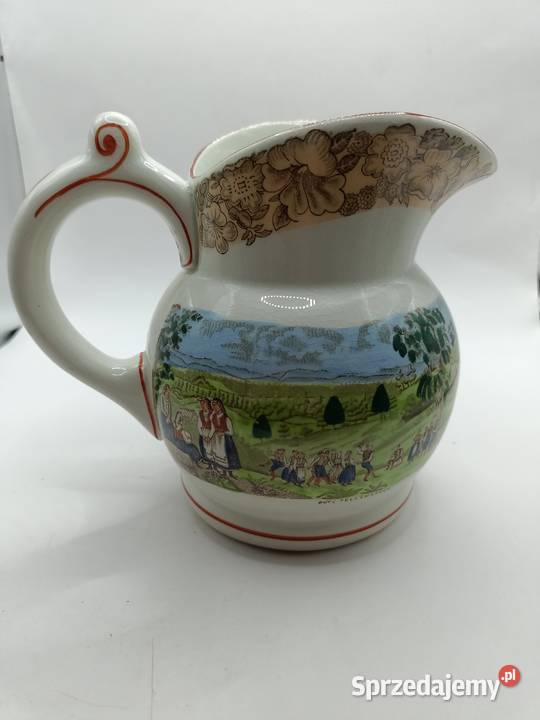 Dzban duży ceramiczny norweski Tellemarken Wazony lubelskie Zamość