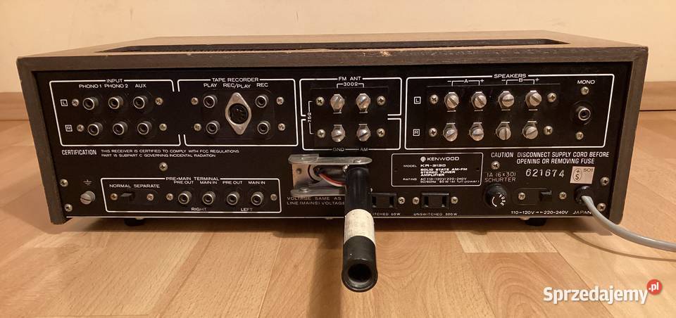 Amplituner Wzmacniacz KENWOOD KR3130 SPRAWNY Gdynia