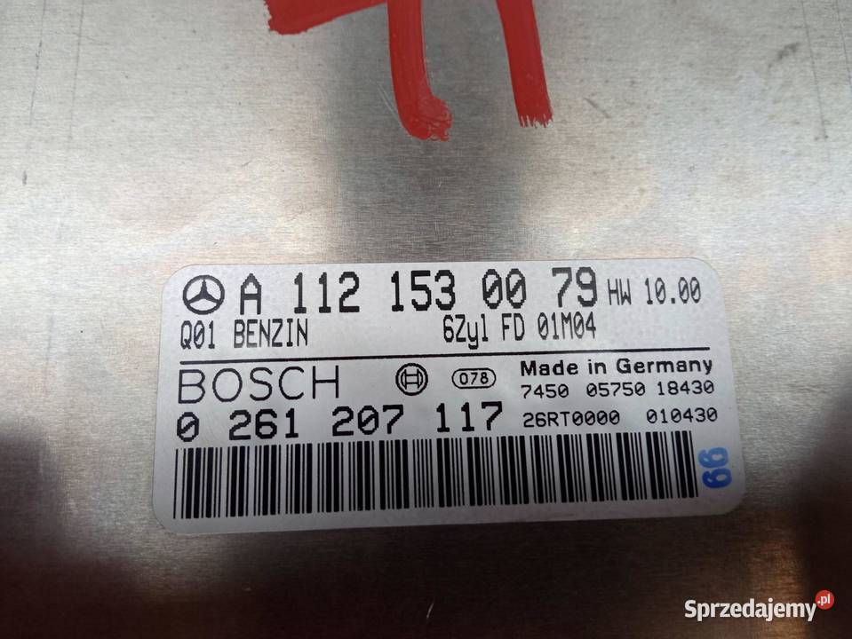 STEROWNIK SILNIKA A1121530079 0261207117 32 B świętokrzyskie