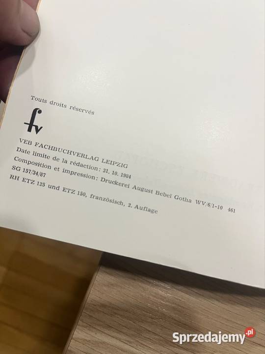 Książka instrukcja naprawy mz etz 125150 export Pozostałe Wola Raniżowska sprzedam