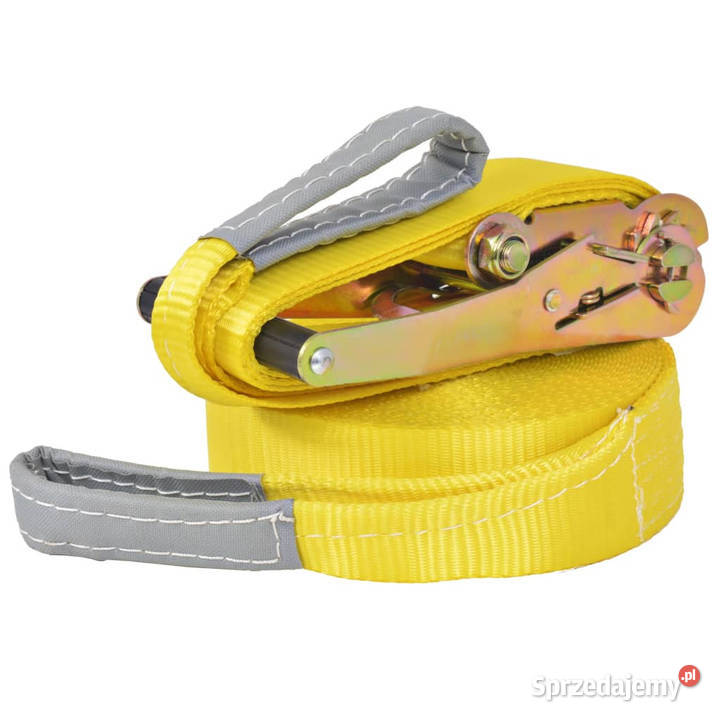 Taśma do slackliningu 15 m x 50 mm 150 żółta mazowieckie Warszawa