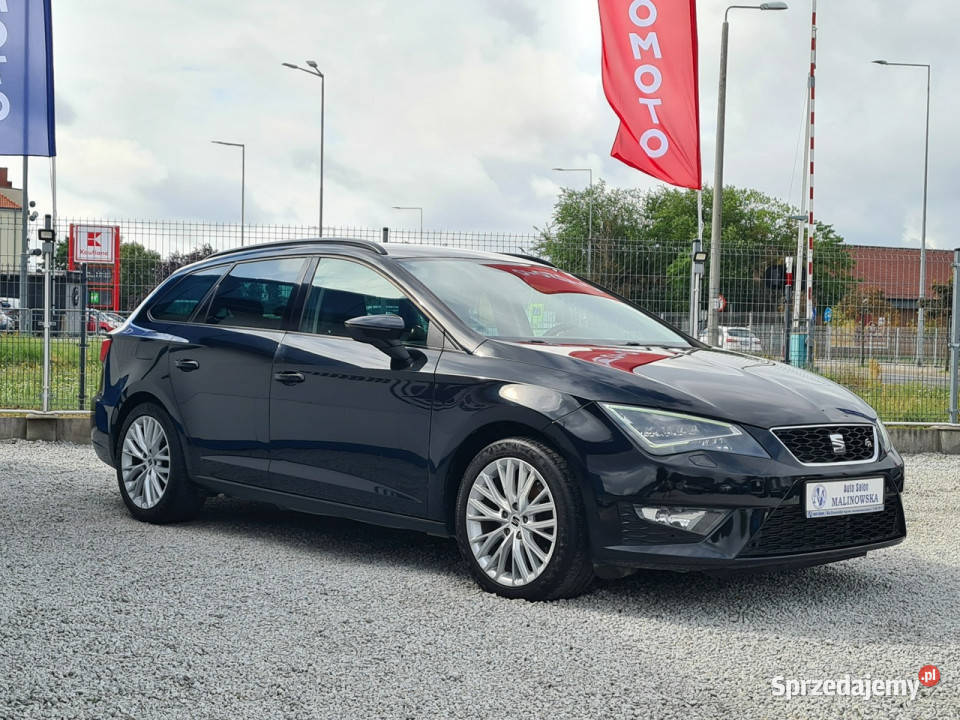 Seat Leon FR Navi 2xPDC Grzane Fotele Półskóry wielofunkcyjna kierownica Wągrowiec sprzedam