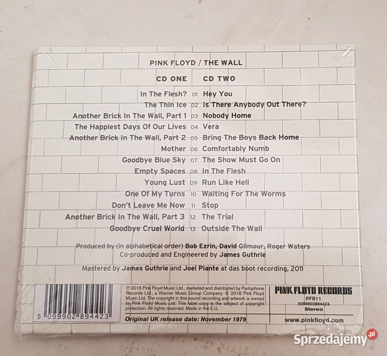 Pink Floyd The Wall Płyta CD zafoliowana Łódź