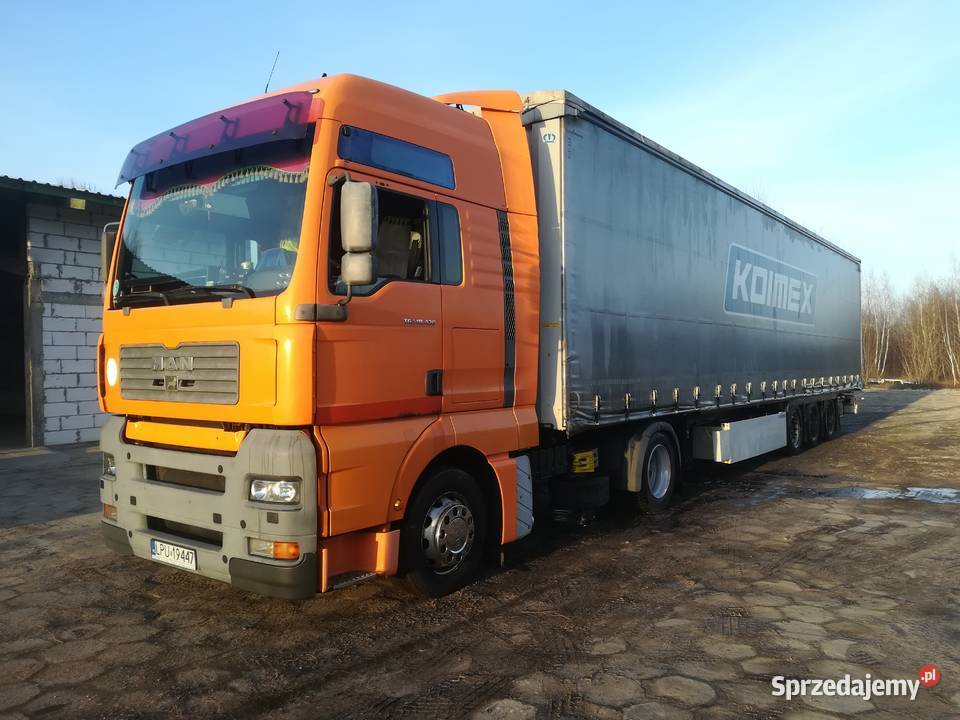 MAN TGA 430 2005 automat analog Końskowola sprzedam