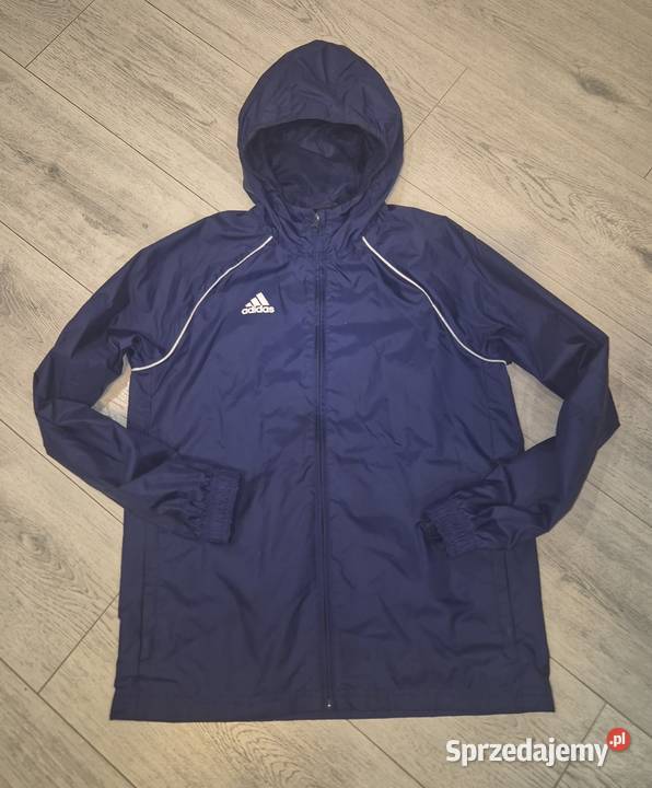 Kurtka chłopiec przejściowa kaptur Adidas 152 Rozmiar 152 łódzkie Łódź sprzedam