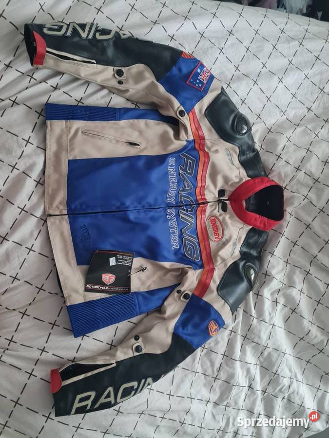 Nowa kurtka motocyklowa XL Rozmiar XL Brzostek