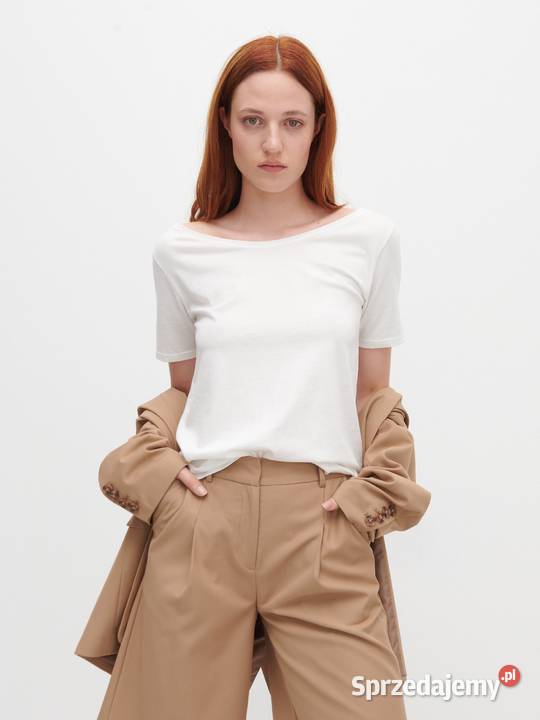 NOWA Reserved 38M Kremowa Koszulka bluzka Rozmiar 38(M) Szczecin