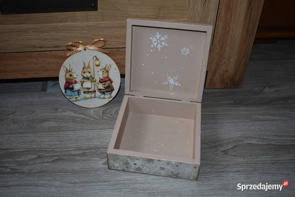 szkatułka rekodzieło decoupage sprzedam