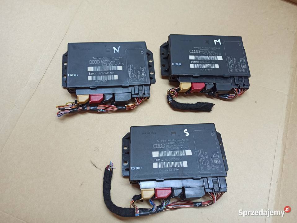Audi A2 Moduł komfortu 8Z0959433N 8Z0959433M Bolesławiec