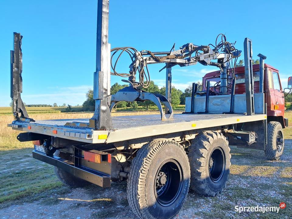 STAR 266 HDS DZWIG ŻURAW DO DREWNA LASU 6X6 1142 sprzedam