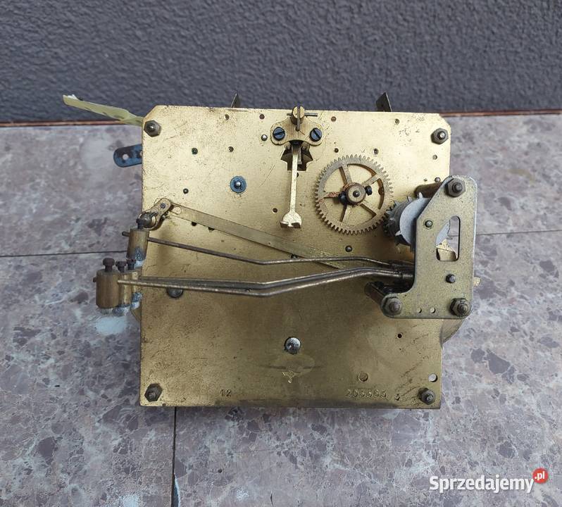 M014 Mechanizm zegara FMS kwadransowy bufetowy Antyki pomorskie Tczew