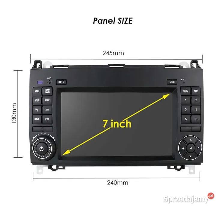 Radio android 11 mercedes W245 W209 W169 AB B200 Ożarowice sprzedam