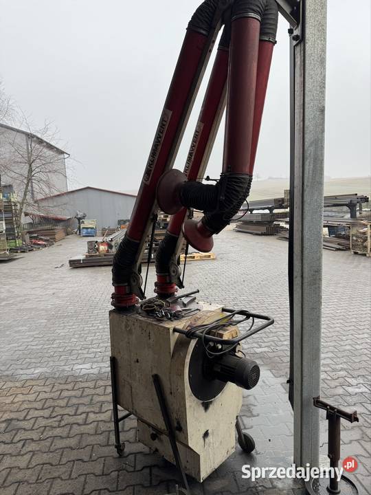 Odciąg spawalniczy wyciąg pyłu spalin spawalnia Przedbórz