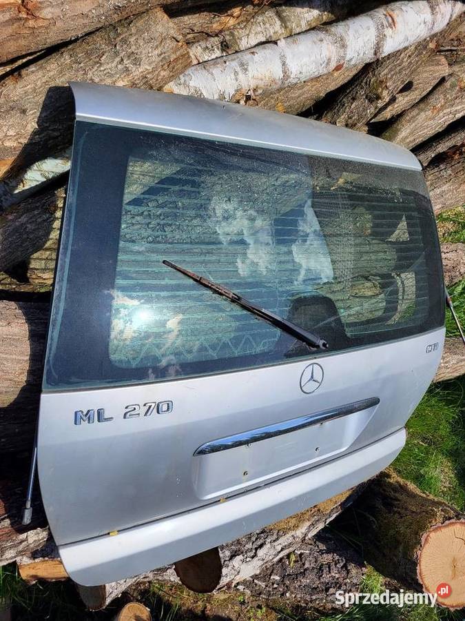 W163 ml klapa bagażnika szyba tył mercedes benz