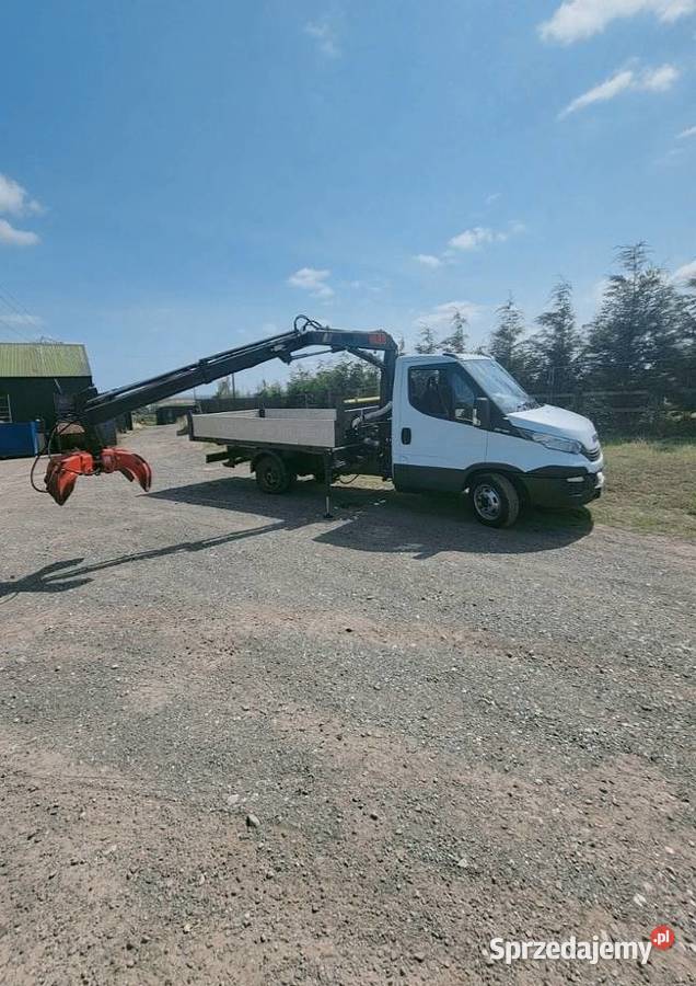 Iveco 23 kiper i chwytak Kamień Pomorski sprzedam