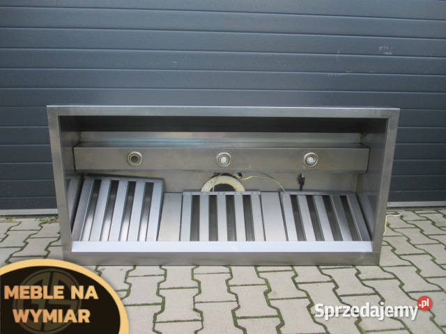 PROFESJONALNY Okap Trapezowy 140x70x35 wielkopolskie