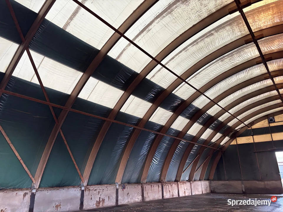 Hala łukowa 600m2 namiotowa Przekolno