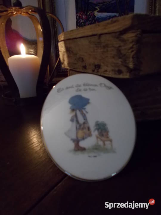Porcelanowy Obrazek Holly Hobbie Vintage Szczecin