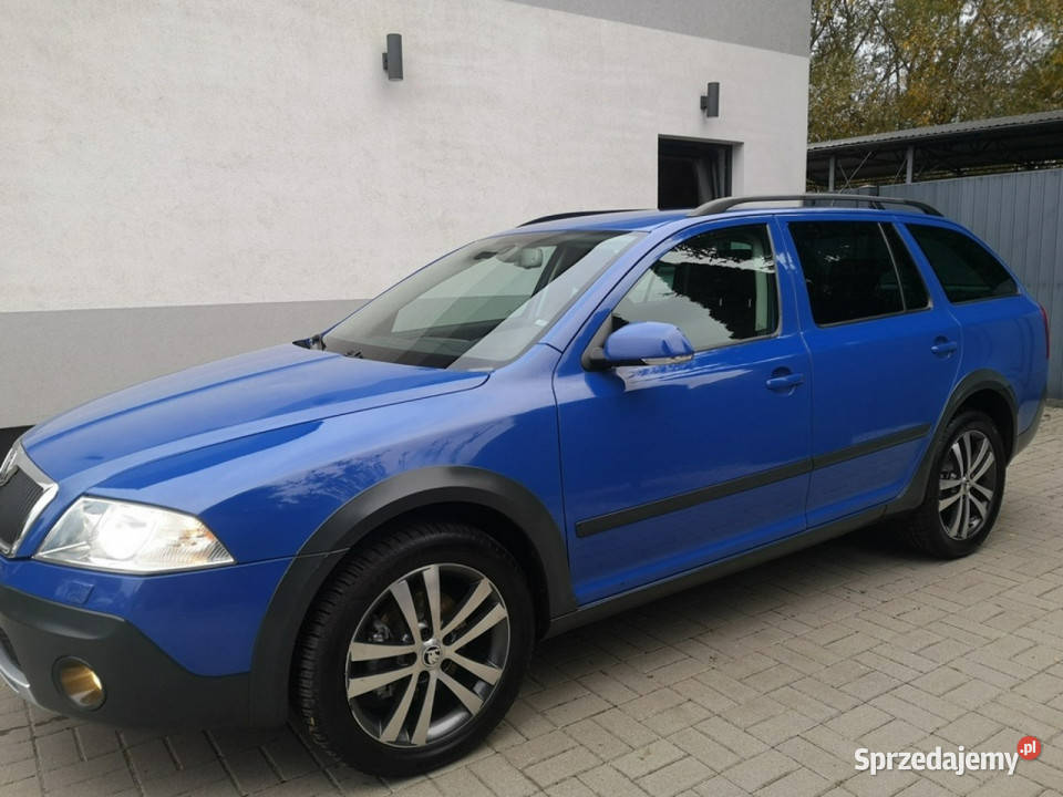 koda Octavia 20TDI 8V 140 SCOUT 4x4 Klimatr Temp kamera cofania dolnośląskie Strzegom