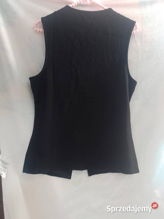 4042 ASOS Design Czarna ołówkowa kamizelka małopolskie Kraków