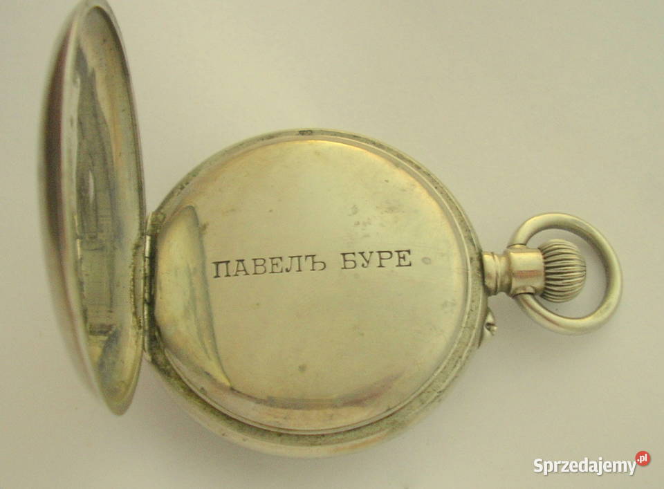 Pavel BURE Paul BUHRE pocket watch zegarek Warszawa