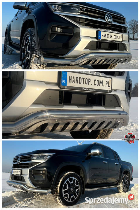 Orurowanie przednie rozłożyste z blachą VW Pasłęk