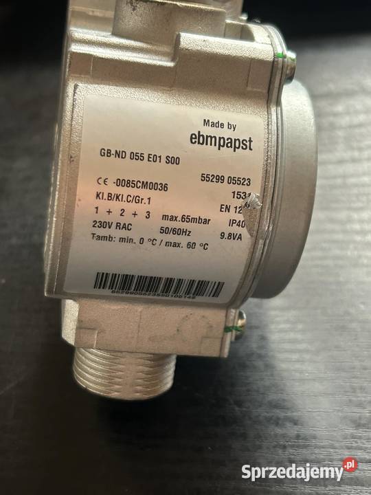 Armatura gazowa kotła vitodens 100W Viessmann sprzedam