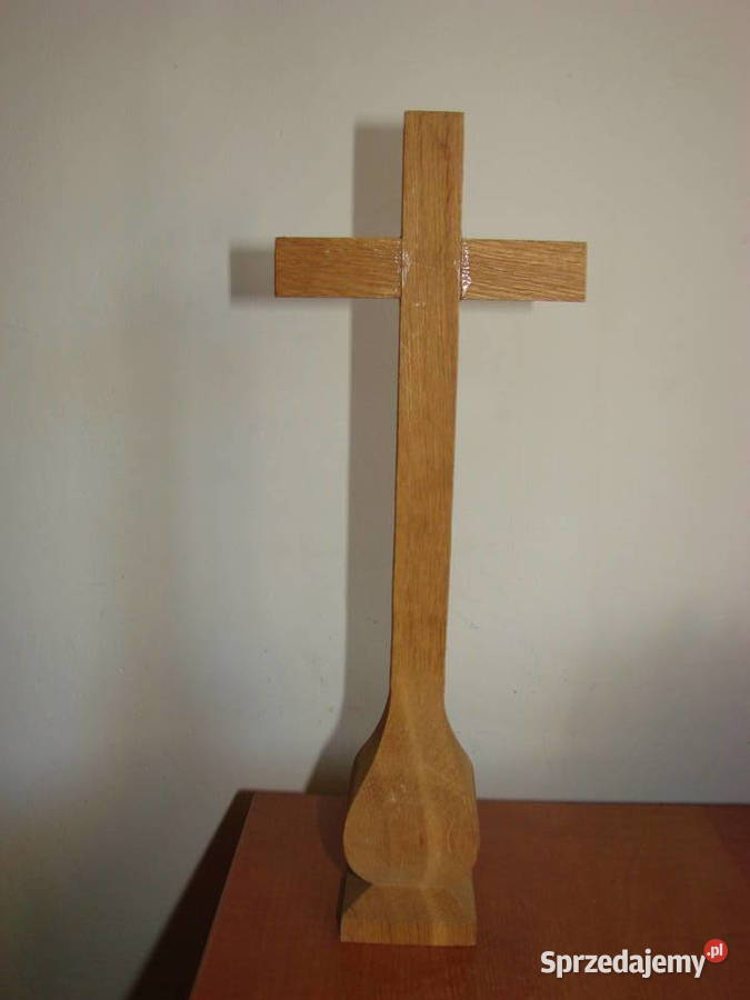 Krzyż drewniany stojący 35 pomorskie Pruszcz Gdański