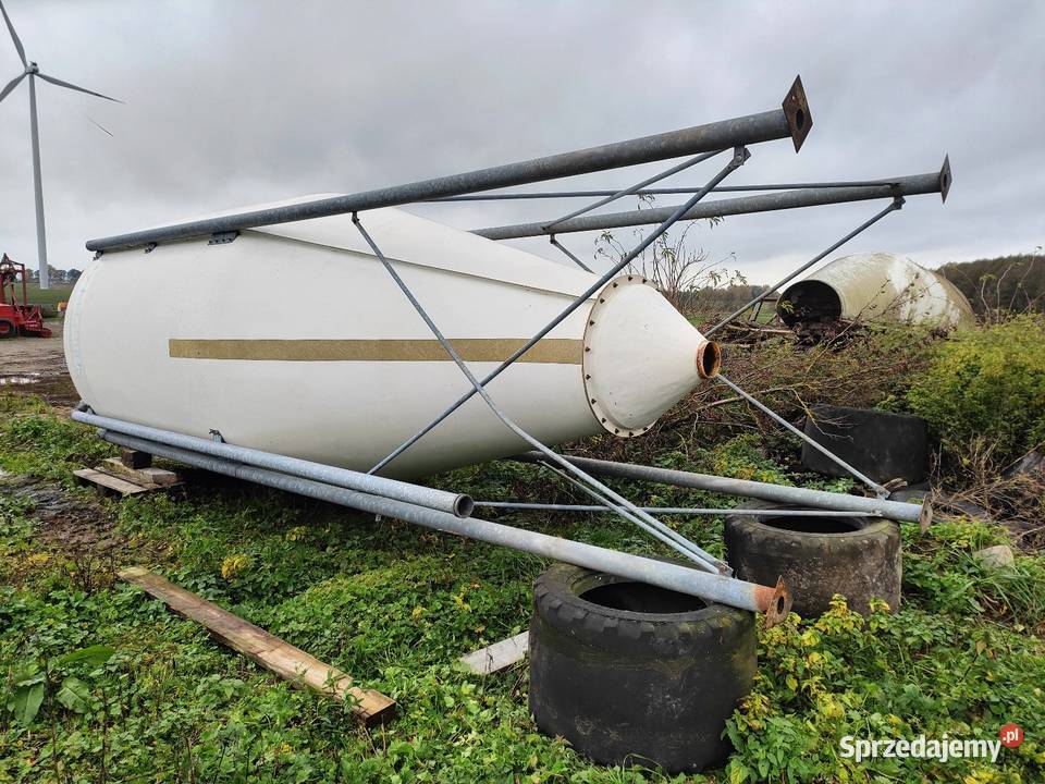 Silos paszowy 18M3 poliwęglan z Danii kujawsko-pomorskie Wąbrzeźno