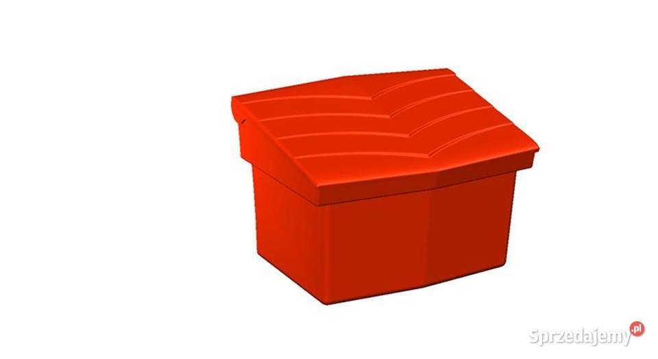 Pojemnik na sól piasek żwir i sorbent PE 90 l małopolskie Bochnia