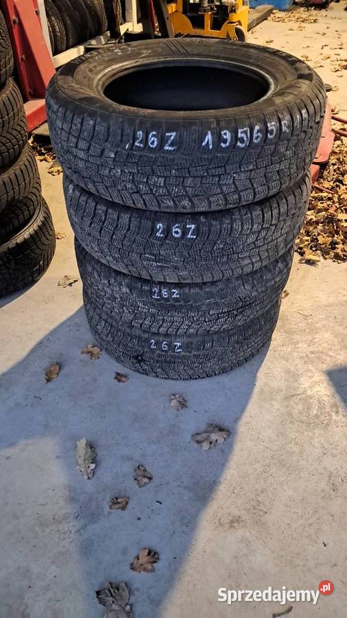 4 Opony zimowe 19565 r15 Viking Wintech 2022r Pabianice sprzedam
