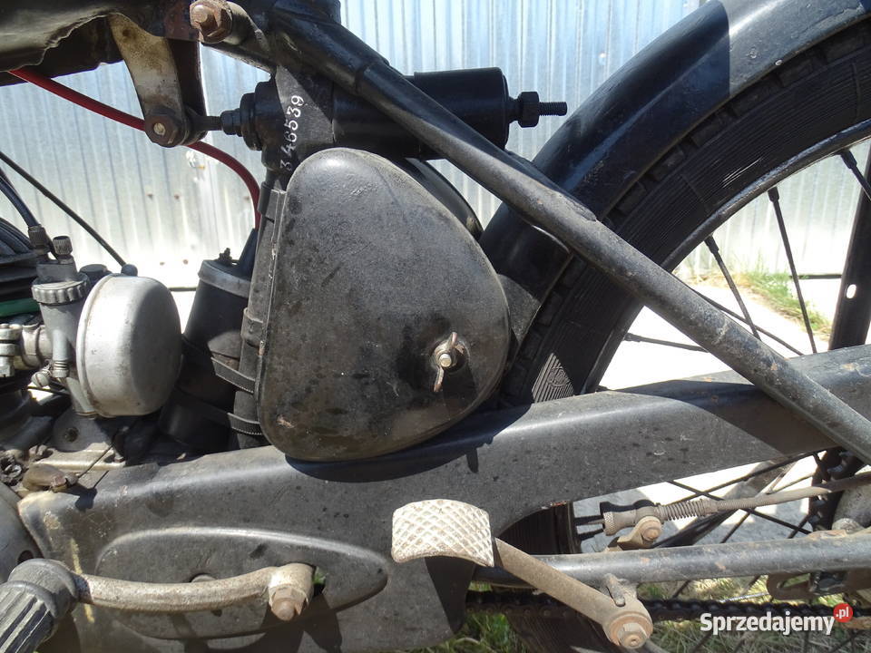 Zabytkowy motocykl Terrot MT 1 Żyrardów
