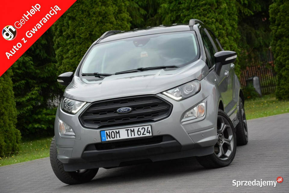 Ford EcoSport STLine Black Led Skóry Navi Kamera światła przeciwmgielne mazowieckie Ostrów Mazowiecka