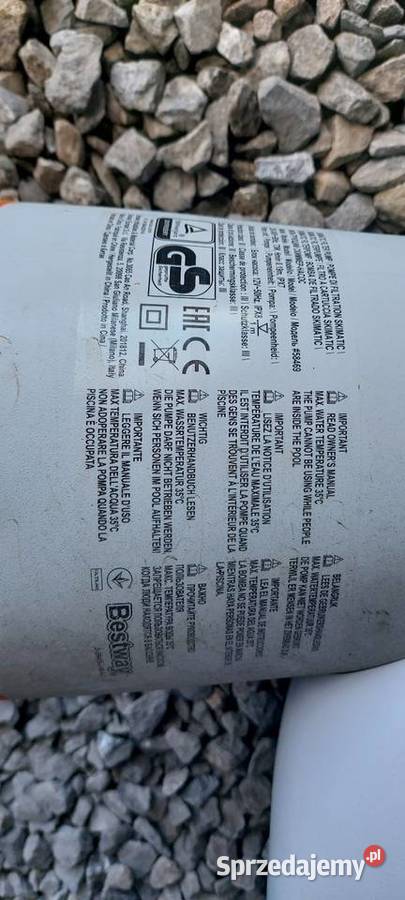 Pompa skimmer do basenu Bestway Skimatic 3984Lh Filtry i pompy