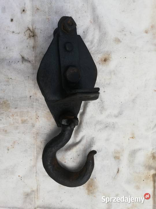 Hak zblocze bloczek obrotowy