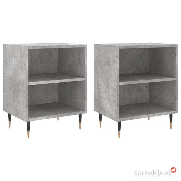 Szafki nocne 2 szarość betonu 40x30x50 WM826773 Warszawa sprzedam