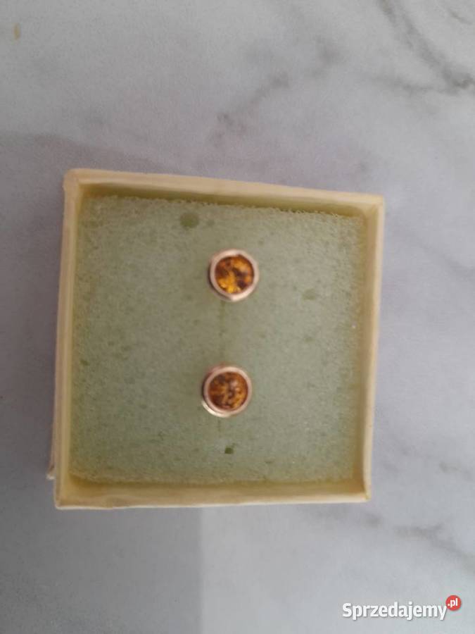 Kolczyki posrebrzane mazowieckie sprzedam