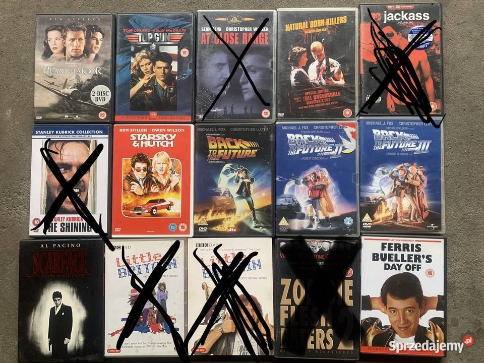 Plyty DVD z filmami z lat 90 tych i nowsze Filmy dolnośląskie Wrocław sprzedam