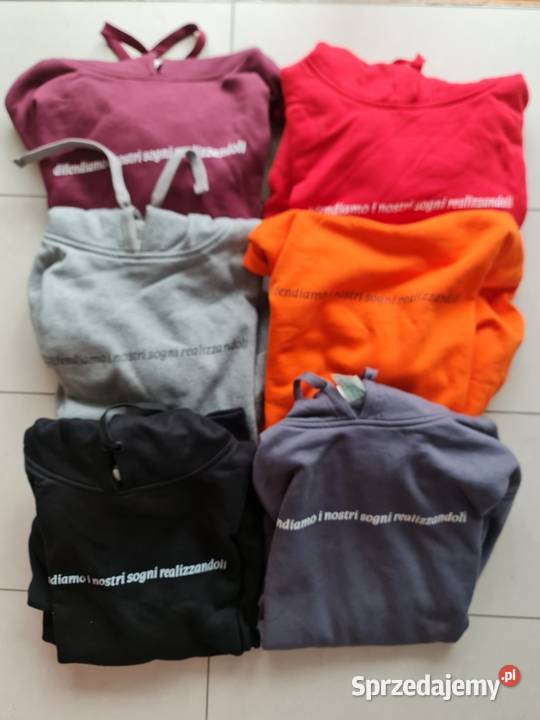 bluzy z kapturem kangurki Odzież codzienna Kraków sprzedam