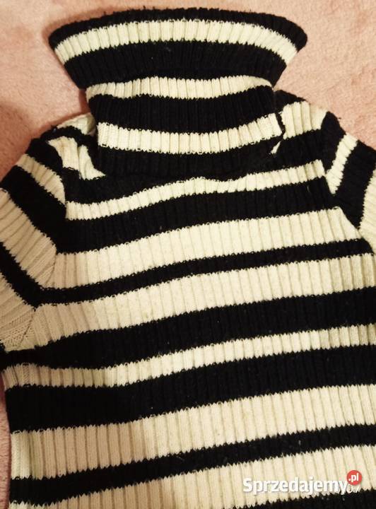 Czarnobiały sweterek golf Cherokee 4 lata+ Rybnik