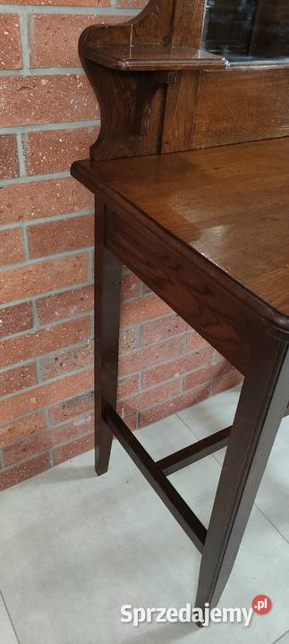 Piękna toaletka dębowa Meble lubuskie